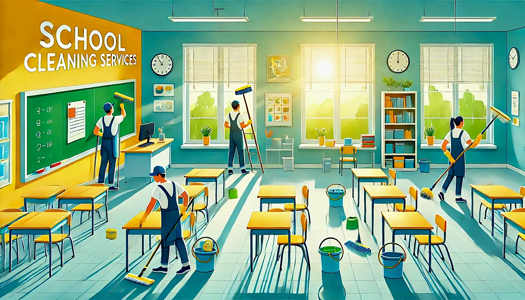 Okul Temizliği 1 Okul Temizliği 1